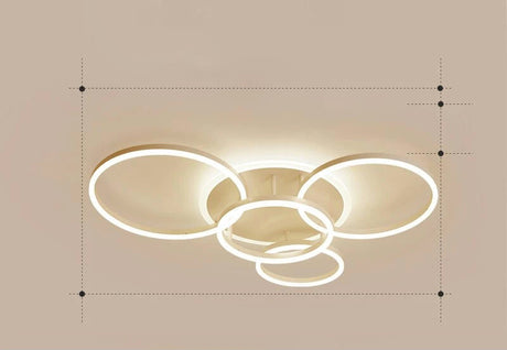 LunaRing LED Ceiling Light Package and Installation
