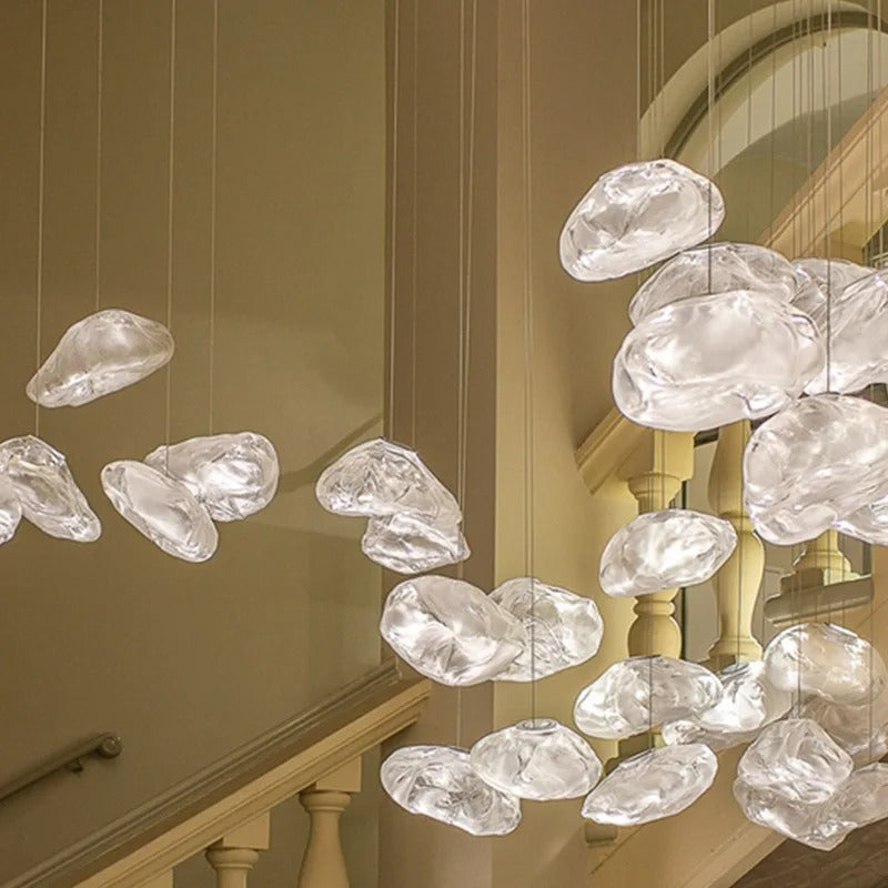 Glass Chandelier for Home Decor Enthusiasts