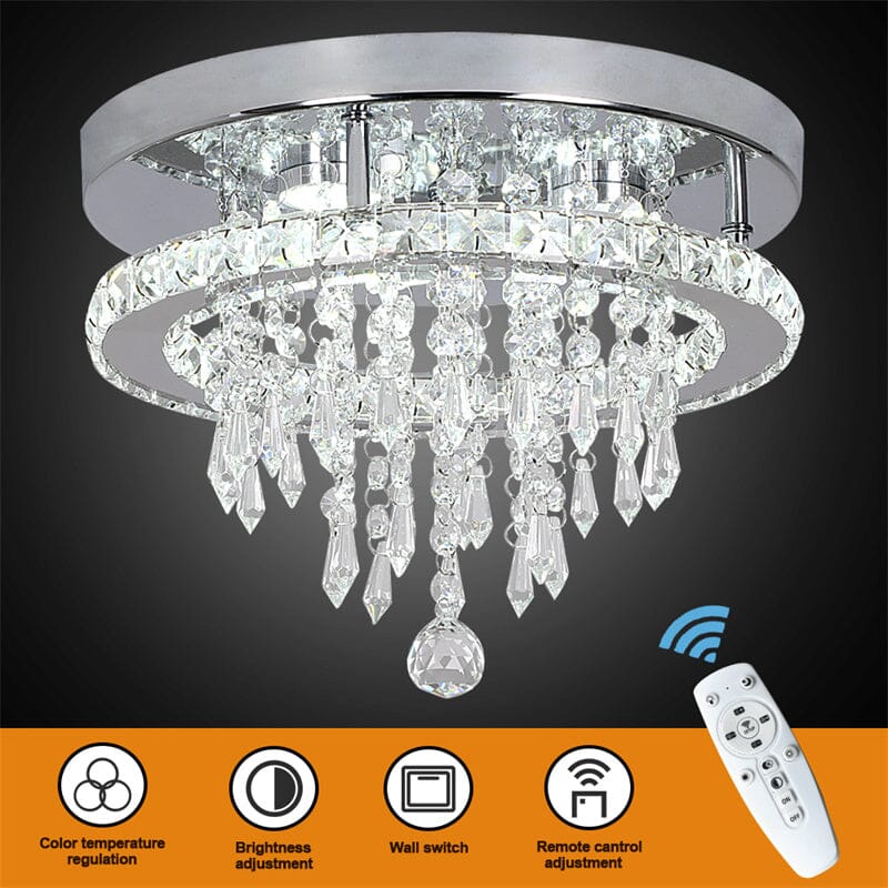 Metal Chandelier Space-Saving Design