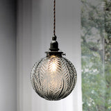 Veridia Colonial Glass Pendant Light – Hero View - OroDwell