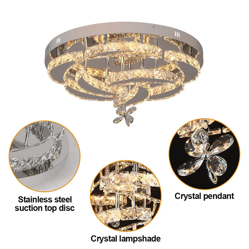 Roselle Chandelier Warm Ambient Ceiling Light