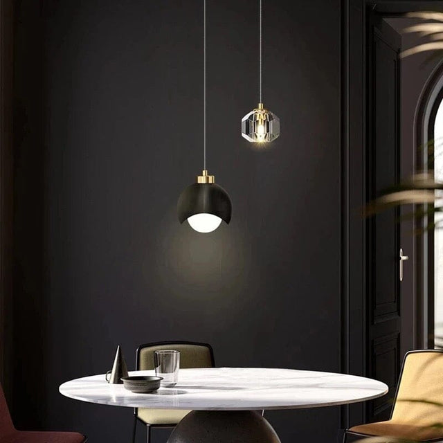 Elaria Crystal Pendant Light for Dining Room
