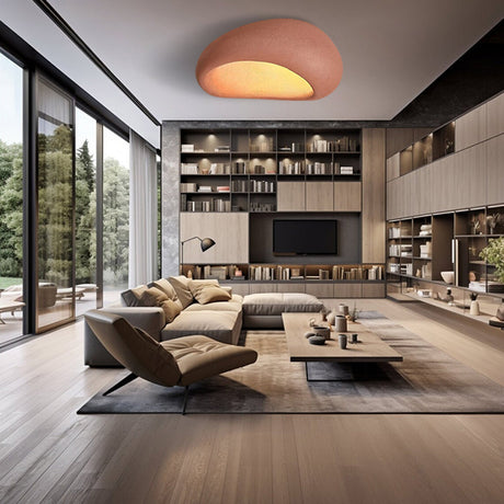 Artisanal ceiling fixture for bedroom