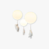 LumiBear Balloon Pendant Light for Nursery