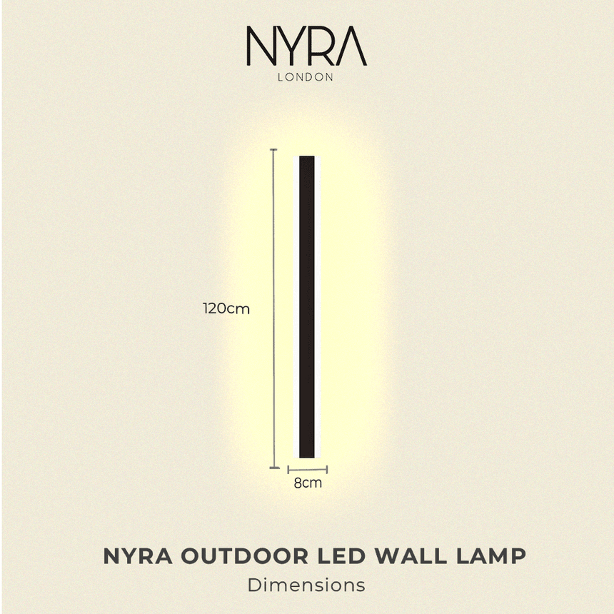Exterior LED Wall Light Modern Home Accent