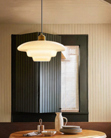 LyraCloud Pendant Light brass accents close-up - OpalDwell