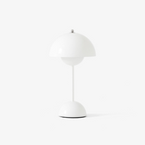 Mushroom Shade Table Lamp Fixture Detail