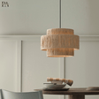 Pendant light installed above dining table modern decor
