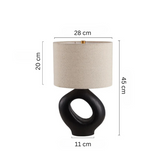 Table lamp for spacious living room decor