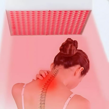 metal-housing light therapy device for at-home use