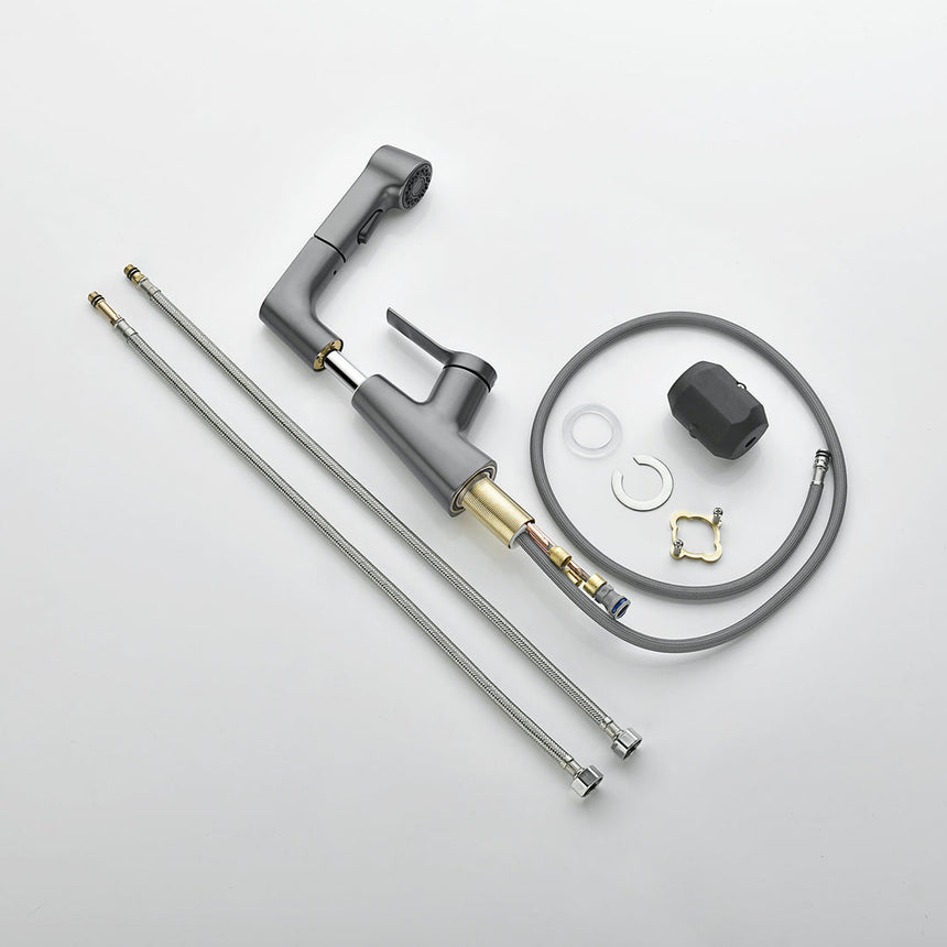 Single-Hole Kitchen Faucet for Sink