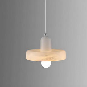 Elara Marble Pendant Light – hand-knitted design | OroDwell