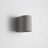 Warm glow wall sconce for outdoor space