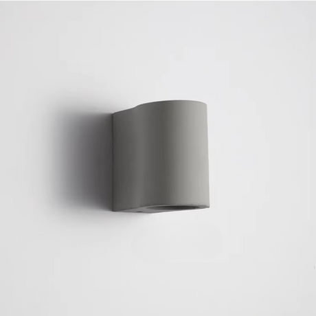 Warm glow wall sconce for outdoor space