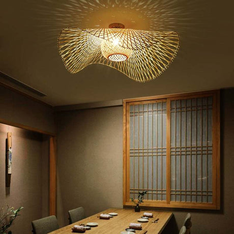 Boho pendant light for dining room