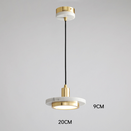 Marble Element Pendant Light Close-up Detail