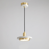 Minimalist Marble Pendant Light for Dining Room