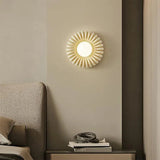 Lyria Resin Wall Lamp close-up – ambient lighting design | OroDwell