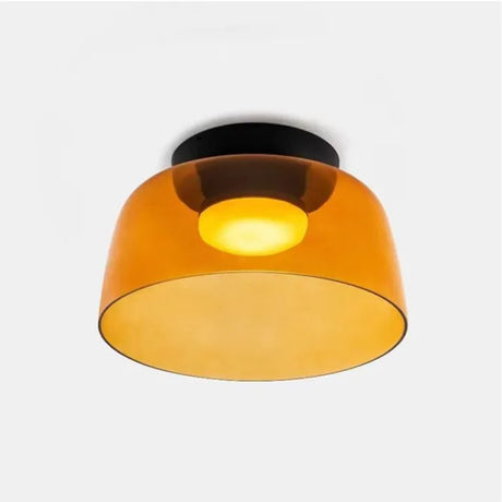 Keiora Nordic Glass Ceiling Lamp for Bedroom Ambiance