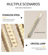 Orabella Chandelier - Staircase Lighting Accent