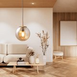 Bubble Glass Pendant Light for Dining Room and Bathroom Decor | OroDwell