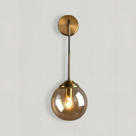 Lunara Glass Wall Lamp – Scandinavian-Inspired