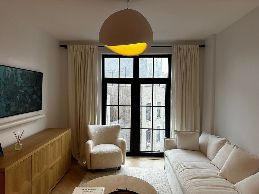 boho resin chandelier for modern loft spaces