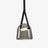 Glass Pendant Light Detail of Leather Accents