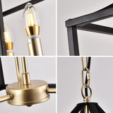 Black Chandelier Touch Switch Design Dining Room