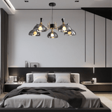 glass chandelier led soft ambient glow for decor