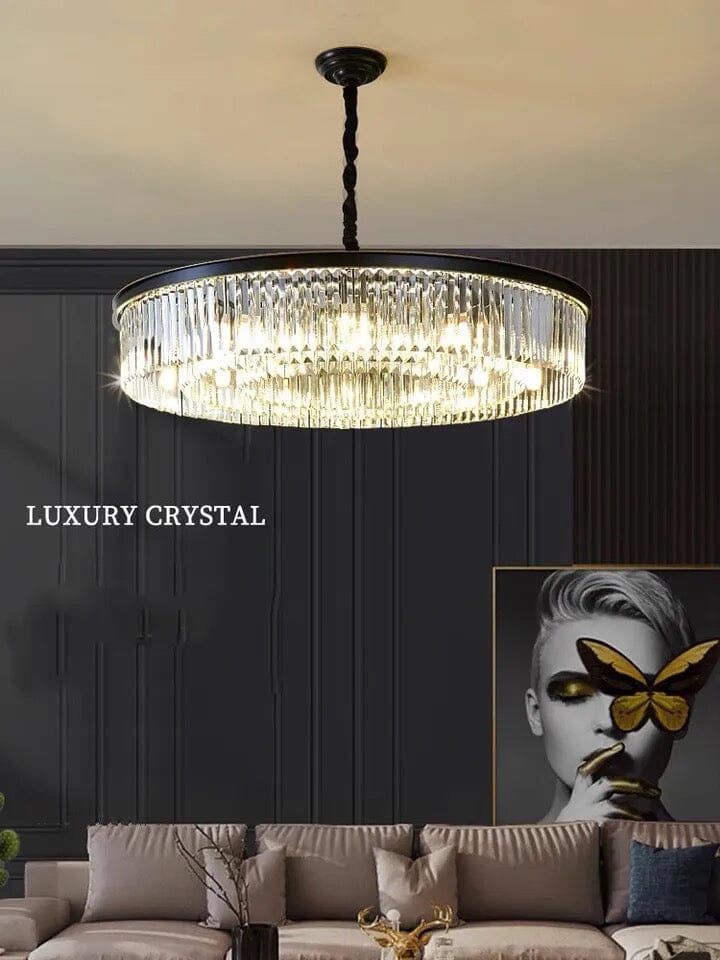 Chandelier for commercial lobby lighting