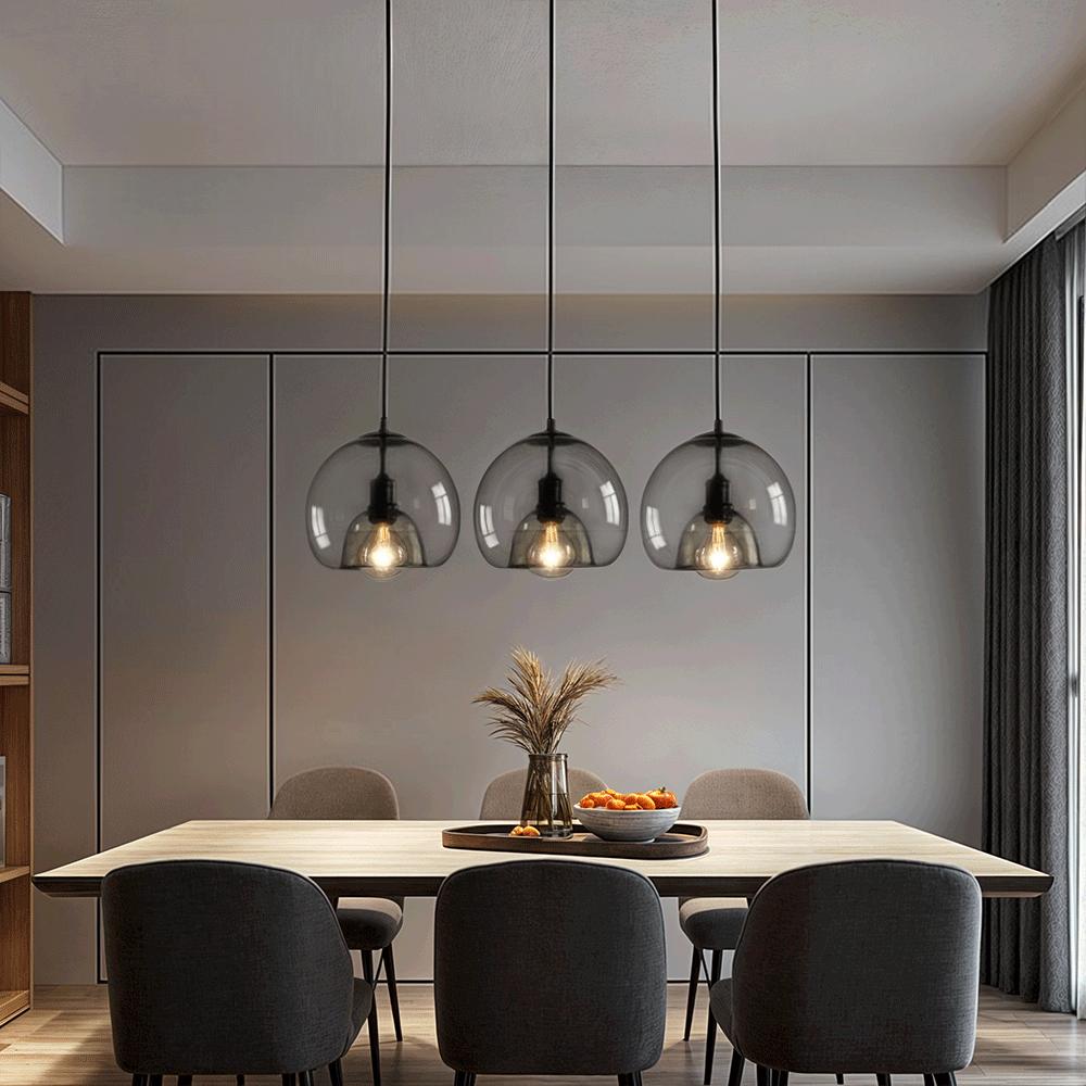 Glass Pendant Light - Glass Contemporary Translucent Design | OroDwell