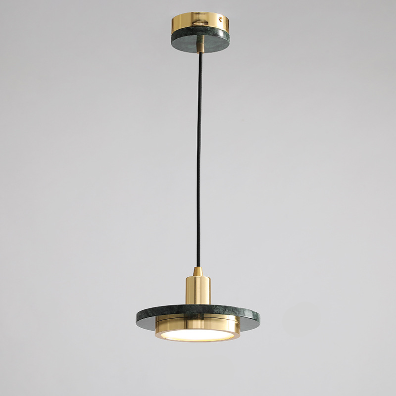 Marble Pendant Light for Kitchen and Entryway