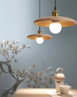 LumaNova Japandi Pendant Light for living room decor - OpalDwell