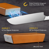 Knife sharpener for home kitchen use