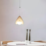 NovaLume Linear Pendant Light in White Matte Metal