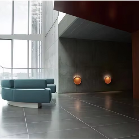Aluminum Wall Sconce finish detail