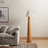 Wood Floor Lamp LED Warm Ambient Glow – Tala Collection