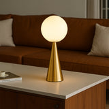 Modern Orb Table Lamp for Bedside Lighting
