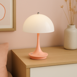 Rounded silhouette table lamp for modern bars