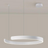 Round LED Chandelier Warm to Cool Color Temperature - OpalDwell
