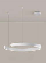 Round LED Chandelier Warm to Cool Color Temperature - OpalDwell