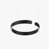 Round LED Pendant Light Dimmable Warm Glow Ceiling Fixture