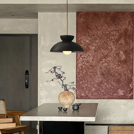 Pendant Light Installed In Living Room Setting - OroDwell