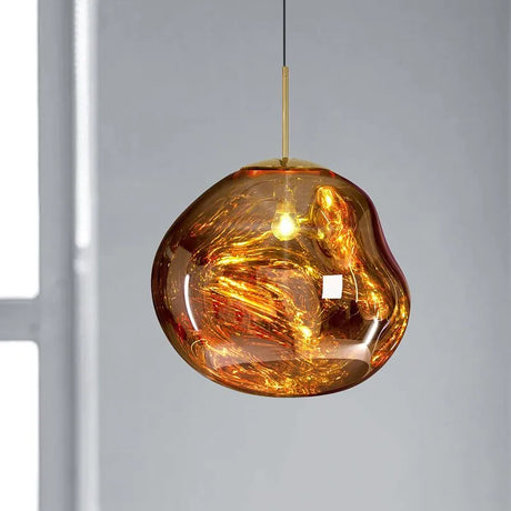 Glass Pendant Light Contemporary Silhouette