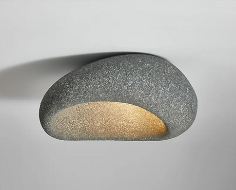 Ceiling light fixture for contemporary living spaces