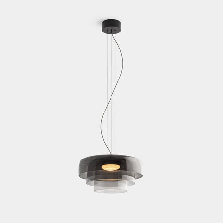 FjordLumen Glass Pendant Light Norwegian Craft Lighting