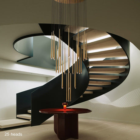 Crystal chandelier ceiling height reference view