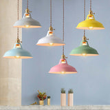 Lyrae Pendant Light Installed Above Living Room