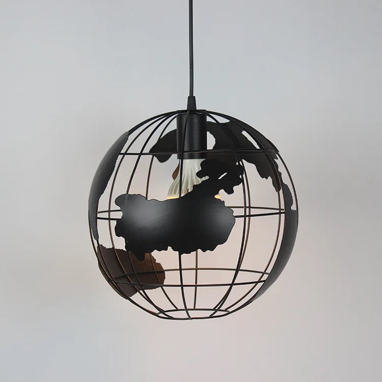 Avela Globe Pendant Light with Durable Metal Construction